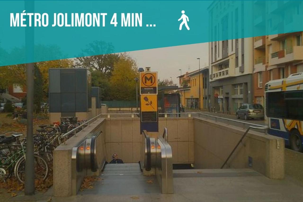 Le Jolimont - Toulousecozyflat Centre - Terrasse - Parking - Metro Apartment Ngoại thất bức ảnh
